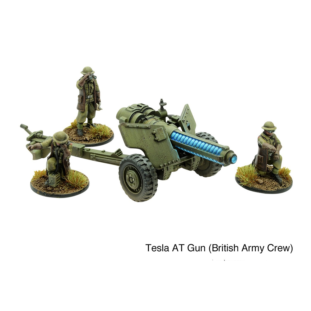 Tesla AT Gun (British Army Crew)