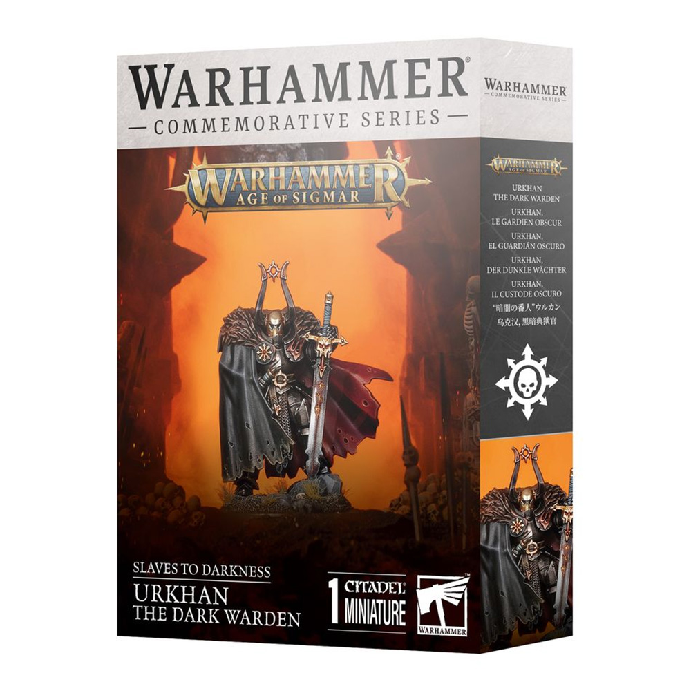 Warhammer Age of Sigmar: Urkhan the Dark Warden Slaves to Darkness Commerative Series