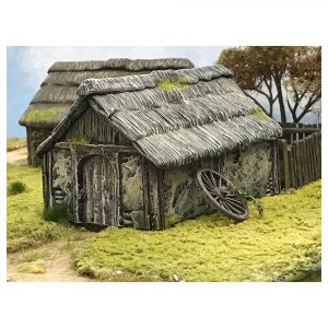 Renedra Wattle & Daub Outbuilding 28mm Terrain