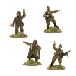 Bolt Action Hungarian Army Platoon Commanders