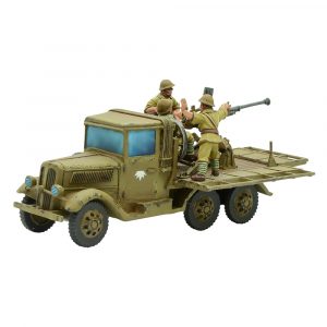 Bolt Action Japanese Isuzu Type 98 AA machine cannon carrier