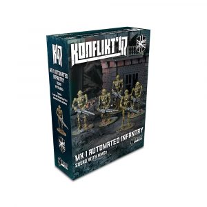 Konflikt 47 Mk I Automated Infantry Squad with MMG British Commonwealth