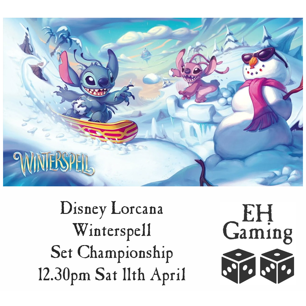 Lorcana TCG: Winterspell Set Championship Saturday 11th April