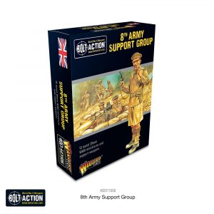 Bolt Action British 8th Army Support Group