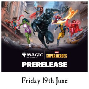 Magic the Gathering York Marvel Super Heroes Prerelease