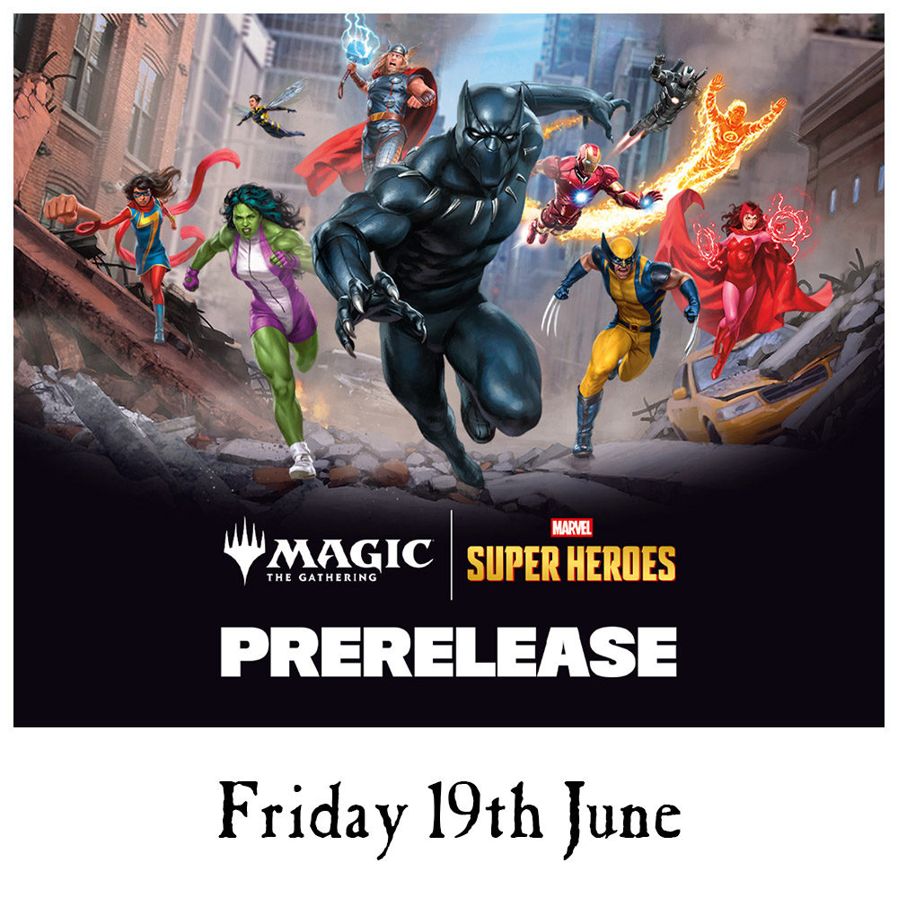 Magic the Gathering York Marvel Super Heroes Prerelease