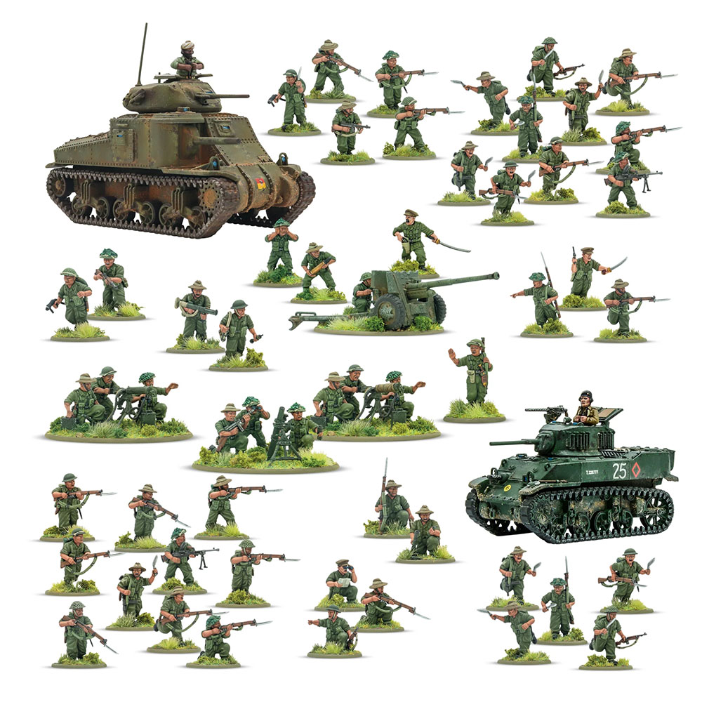 Bolt Action Ayo Gorkhali Gurkha Starter Army