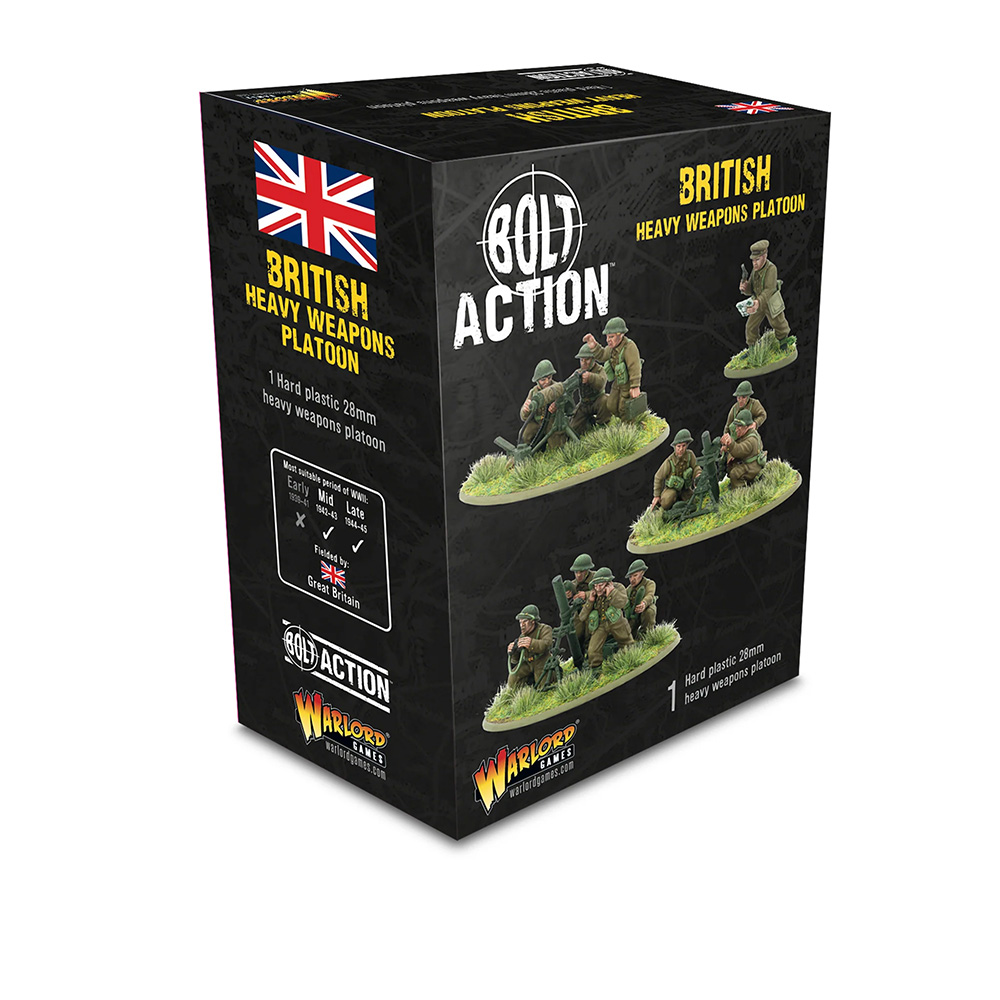 Bolt Action British Heavy Weapons Platoon plastic