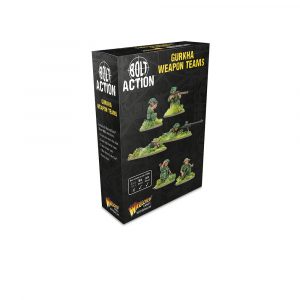Bolt Action Gurkha Weapon Teams