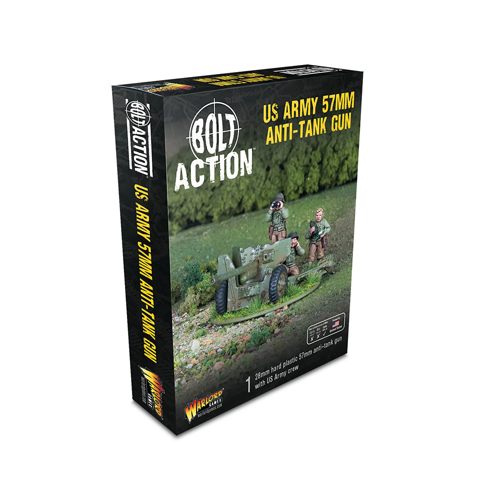 Bolt Action US Bolt 57mm Anti-Tank Gun Plastic