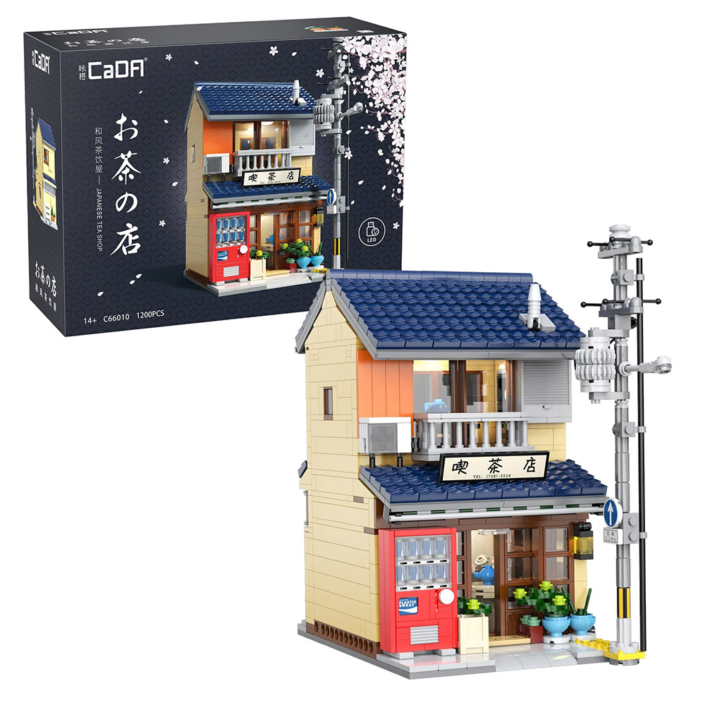 CaDA Japanese Kissaten Tea Shop Building 1200pcs