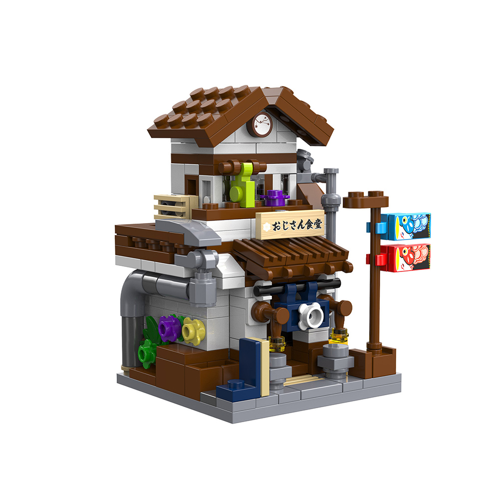 CaDA Mini Japanese Style Canteen Building 313pcs