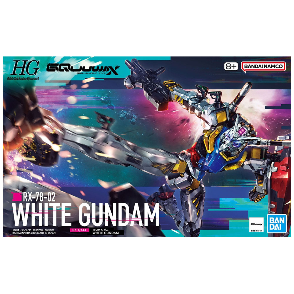 HG RX-72-08 White Gundam High Grade Gunpla