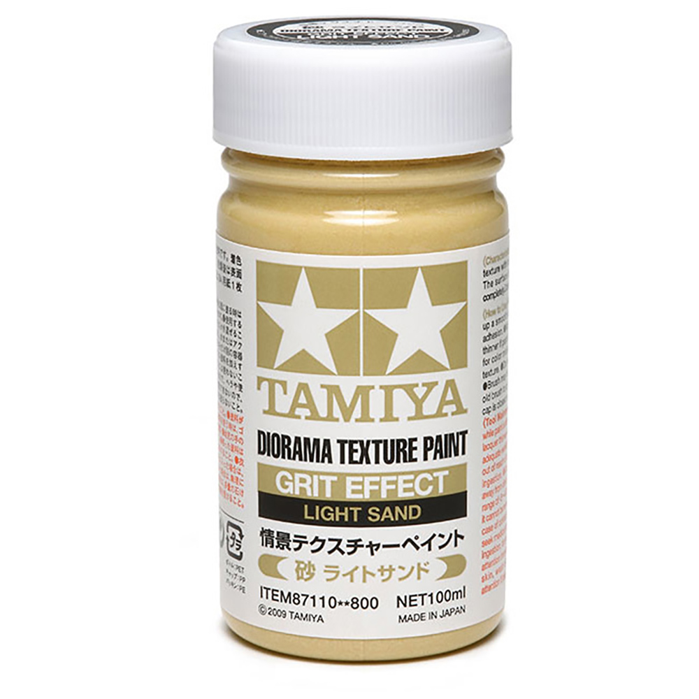 Tamiya Texture Paint Grit Effect Light Sand 100ml