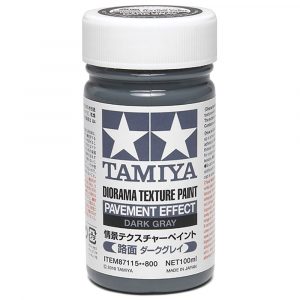 Tamiya Texture Paint Pavement Effect Dark Grey 100ml