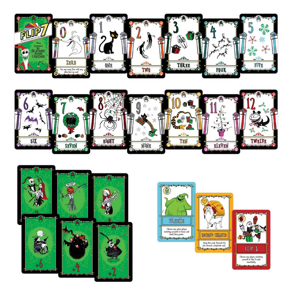 Flip 7: The Nightmare Before Christmas (Card Game)