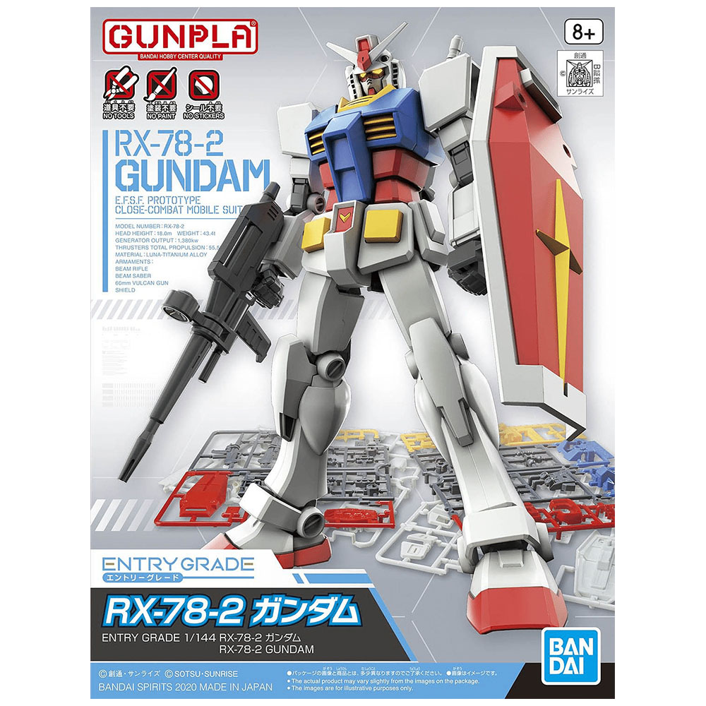 EG 1/144 RX-78-2 Gundam Entry Grade Gunpla